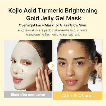 Medicube Turmeric Brightening Gel Mask Sheet