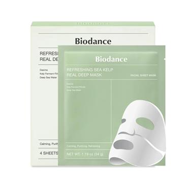 Biodance Refreshing Sea Kelp Deep Mask 4Sheets