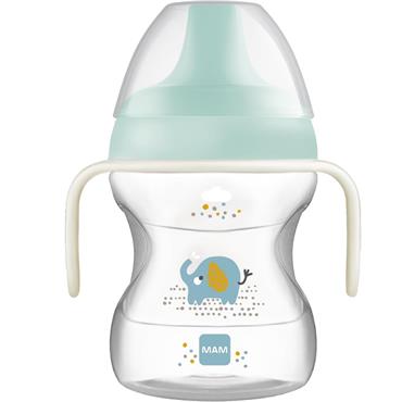 MAM Learn To Drink Boys Cup With Glow Handles
