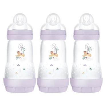 MAM Girl Easy Start Anti Colic 260ml Bottle 3pck