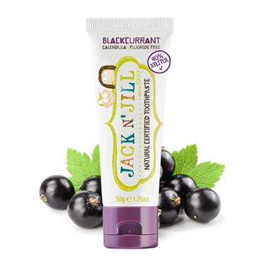Jack & Jill Natural Toothpaste Blackcurrant 50g
