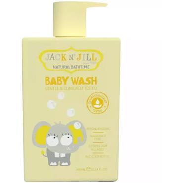 Jack&Jill Baby Wash Fragrance Free 300ml