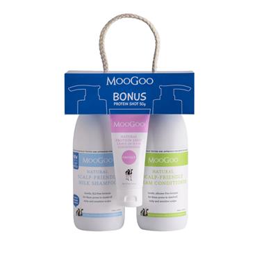 Moo goo spoo cond & protein shot bonus