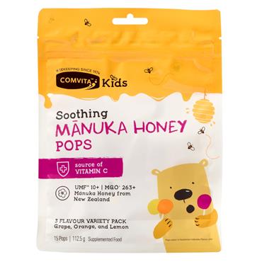 Comvita Kids Manuka Honey 15 Pops