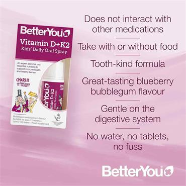Better You Vitamin D+K2 Oral Spray Kids 15ml
