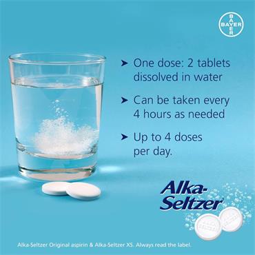 Alka SELTZER 20 PACK