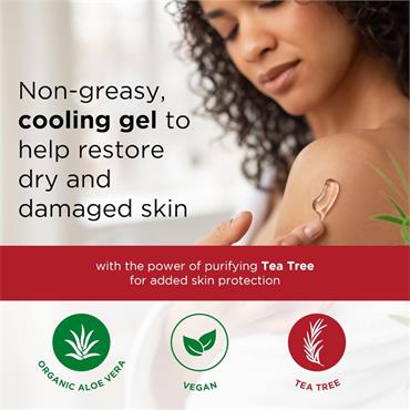 Aloe Pura Organic Aloe Vera Gel with Tea tree 200m