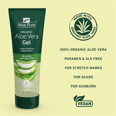 Aloe Pura Organic Aloe Vera Gel  100ml