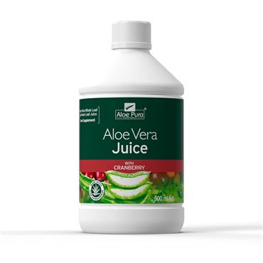 Aloe Pura Aloe Vera Juice with Cranberry 500ml