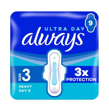 Always Ultra Day 3 With Wings 9Pack