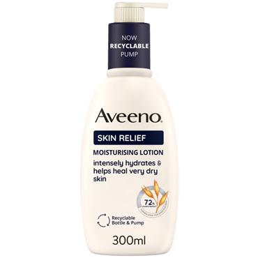 Aveeno Skin Relief Lotion Pump Shea Butter 300ml
