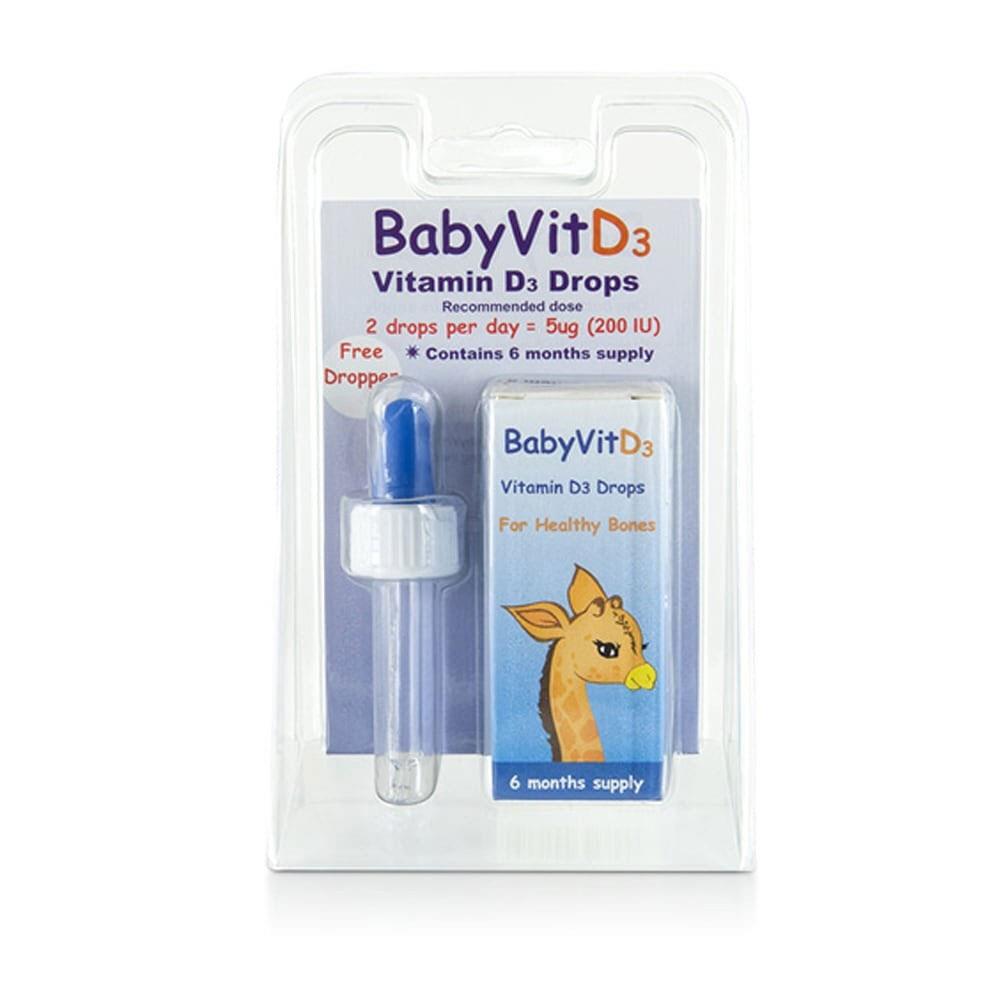 BabyVitD3 5ug Vitamin D3 Drops (6 months supply) Mellericks Pharmacy