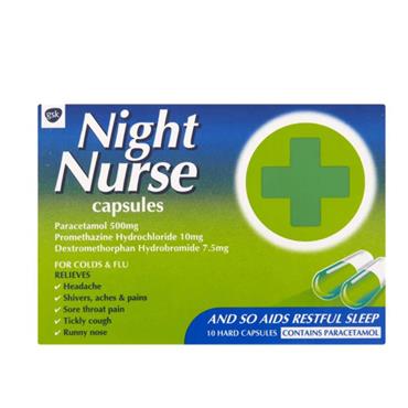 BEECHAMS NIGHT NURSE 10 CAPS