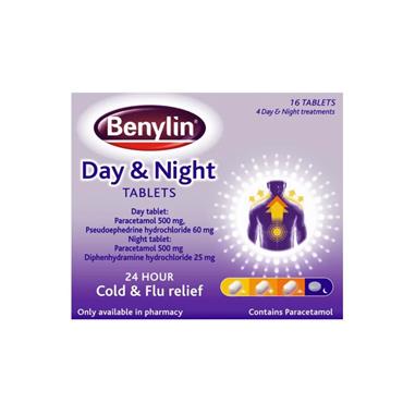 Benylin Day & Night 16 Tabs