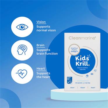 Cleanmarine for Kids 60 capsules