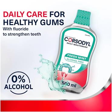 Corsodyl Daily Mouthwash freshmint