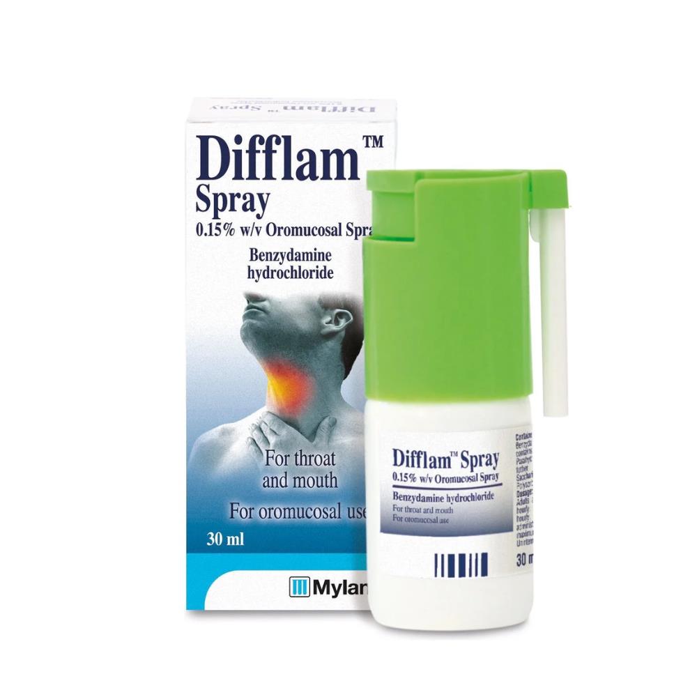 Deflam Medication Difflam Spray | Mellericks Pharmacy | Cork | Ireland