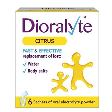 Dioralyte Citrus Sachets 6 Pack