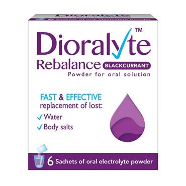 Dioralyte Blackcurrant Sachets 6 Pack