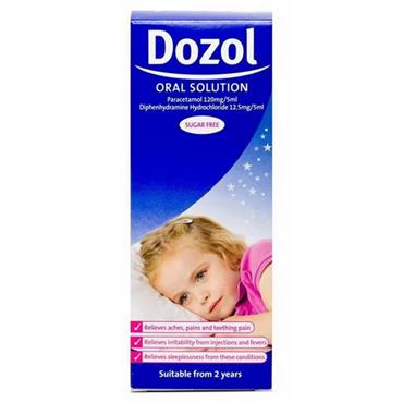 Dozol Oral Solution 2 Years+ Sugar Free 100ml