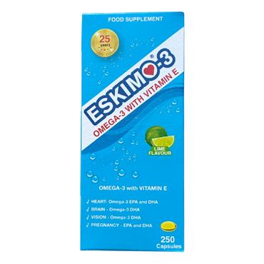 Eskimo Omega 3 with Vitamin E 250 capsules