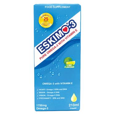 Eskimo Omega 3 with Vitamin E 210 ml