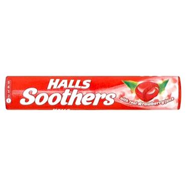 Halls Soothers Strawberry