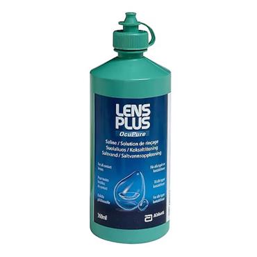 Lens Plus OcuPure Saline For Contact Lenses 360ml