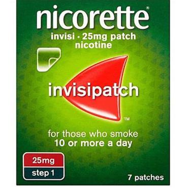Nicorette 25mg Clear Patch 7 Pack