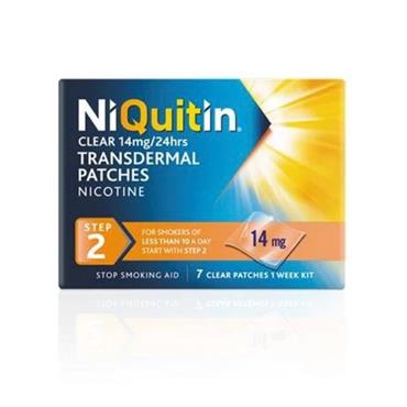 Niquitin Cq Clear 14mg Step 2 Patch