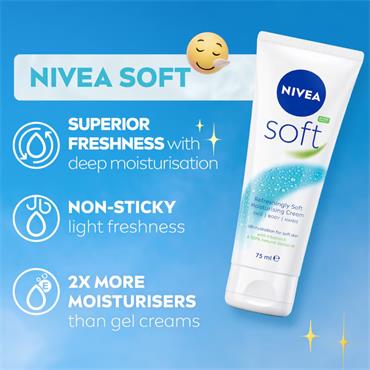 Nivea Soft Intense Moisturiser 75ml