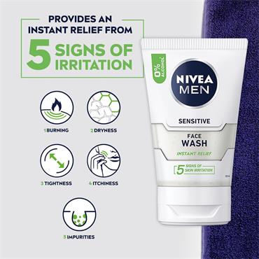Nivea Men Face Wash Sensitive 100ml