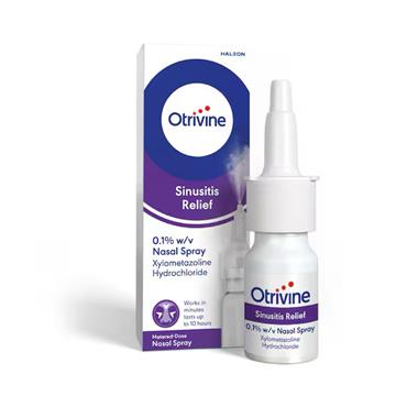 Otrivine Adult Sinusitis Spray 10ml