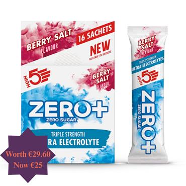16 Pack Berry Salt Zero Plus Sachets