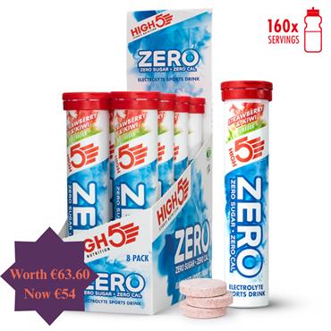 8x20 Pack Strawberry Kiwi Electrolyte Drink Tablet Bundle