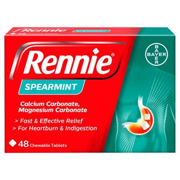Rennie Spearmint 48 Pack