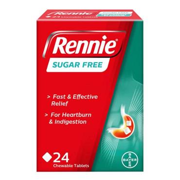 Rennie Sugar Free 24