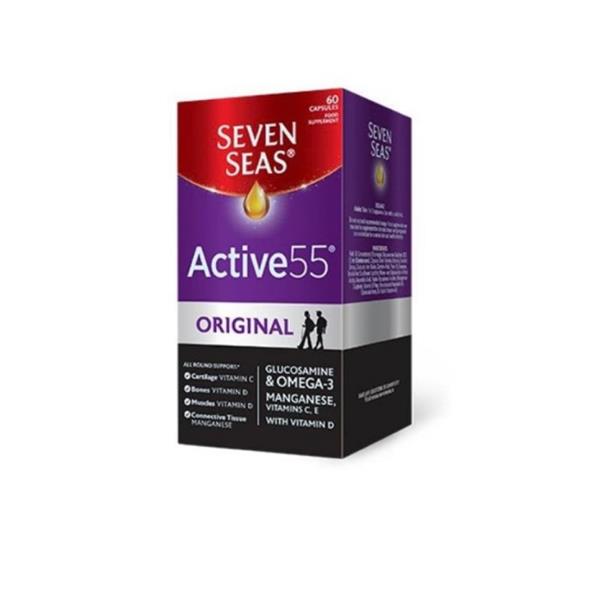 Seven Seas Active 55 Glucosamine&Fish Oil 60 caps Mellericks Pharmacy