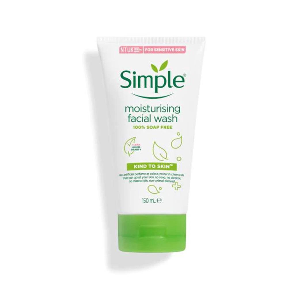 Simple Moisturising Facial Wash 150ml Mellericks Pharmacy Cork