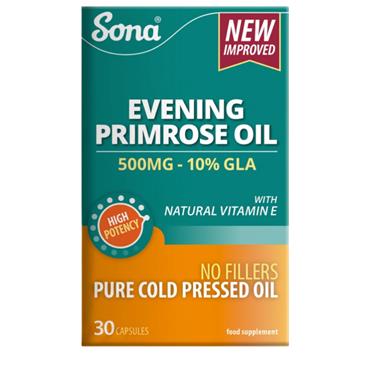 Sona Evening Primrose Oil 500mg 30 capsules