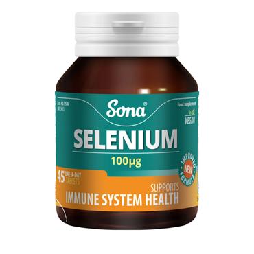 Sona Selenium 100ug 45 tablets