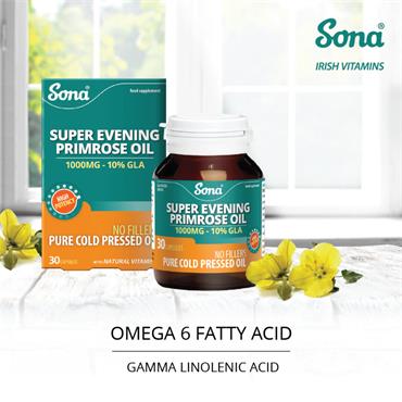 Sona Evening Primrose Oil 1000mg 30 capsules