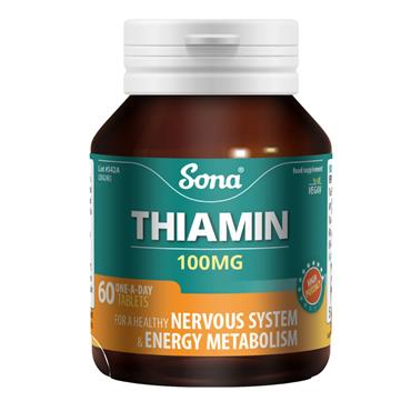 Sona Thiamin100mg 60 tablets