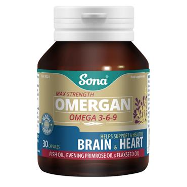 Sona Omergan  Omega 369 30 caps