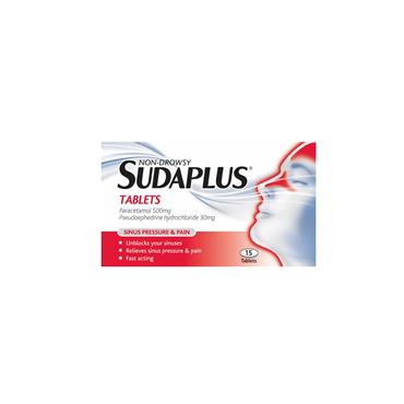 Sudaplus 15 tablets