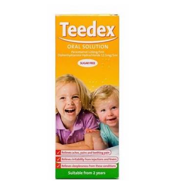 Teedex Oral Solution 2 Years+ Sugar Free 100ml
