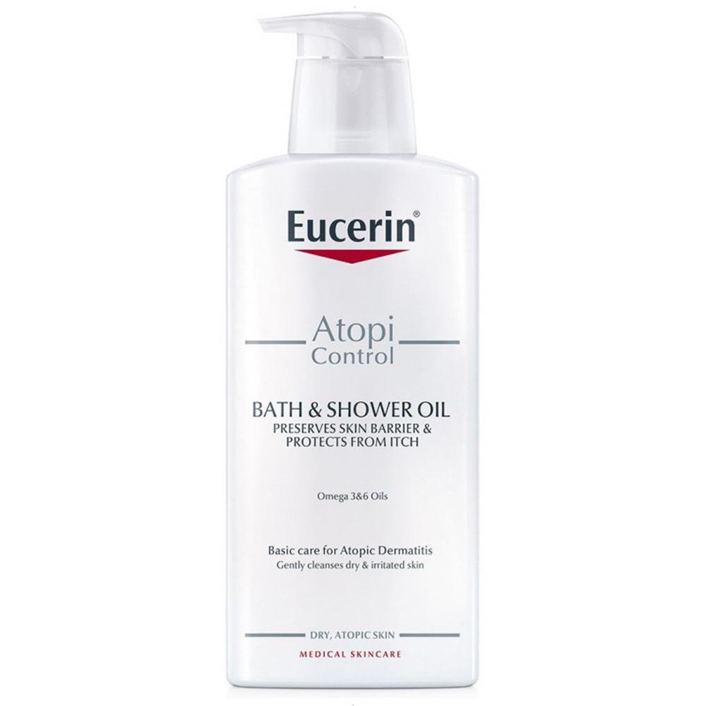 EUCERIN ATO CONTROL BATH & SHOWER OIL 400ML Cunninghams Pharmacy