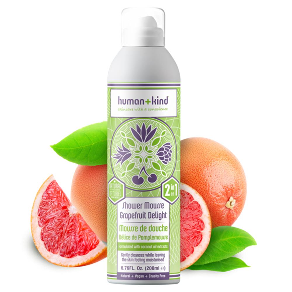 HUMAN AND KIND SHOWER MOUSSE DUO Cunninghams Pharmacy Ireland