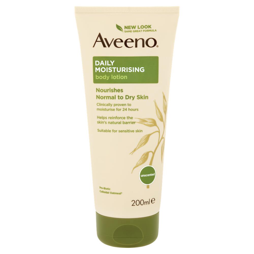 AVEENO DAILY LOTION MOISTURISING 200ML Cunninghams Pharmacy Ireland
