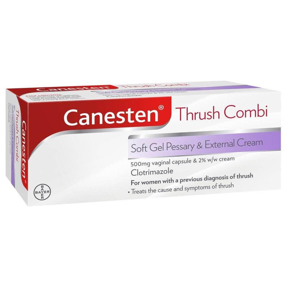 CANESTEN COMBI PESSARY& CREAM Cunninghams Pharmacy Ireland